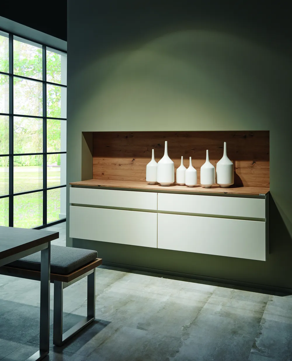 Kutchenhaus Flash Ivory High Gloss 1