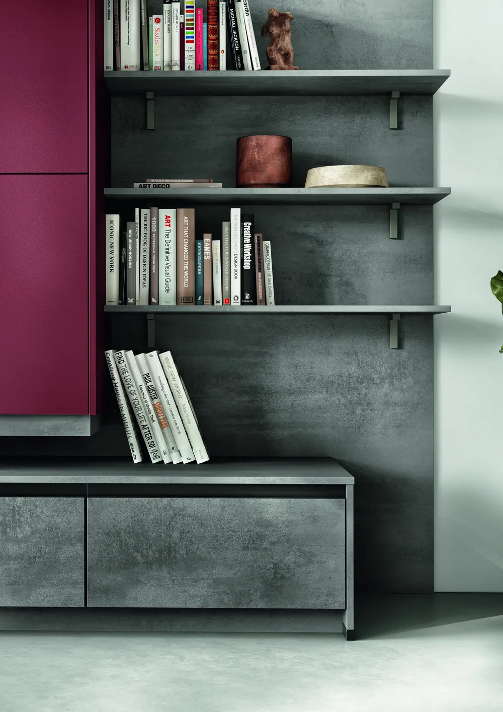 Kutchenhaus Riva Concrete Slate Grey Repro 2