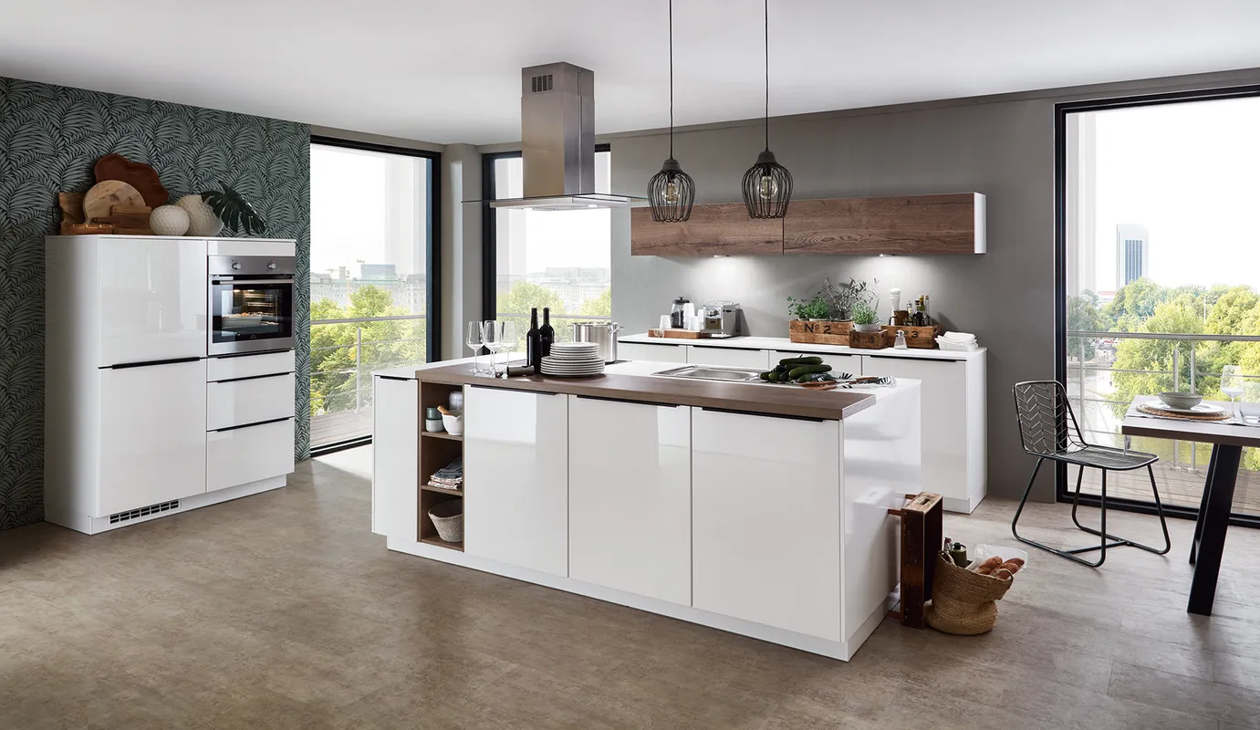 Kutchenhaus Flash Alpine White Gloss 1