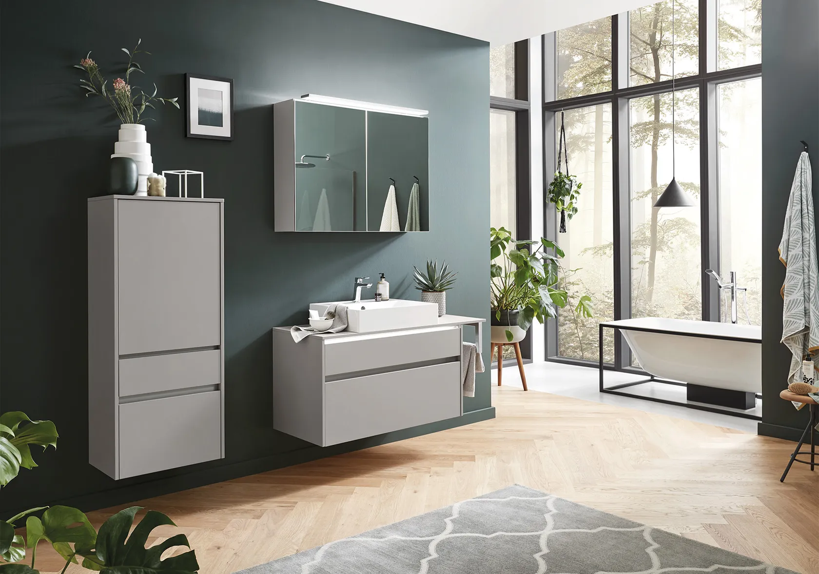 Kutchenhaus Fashion Lacquered, Honed Stone Grey 0