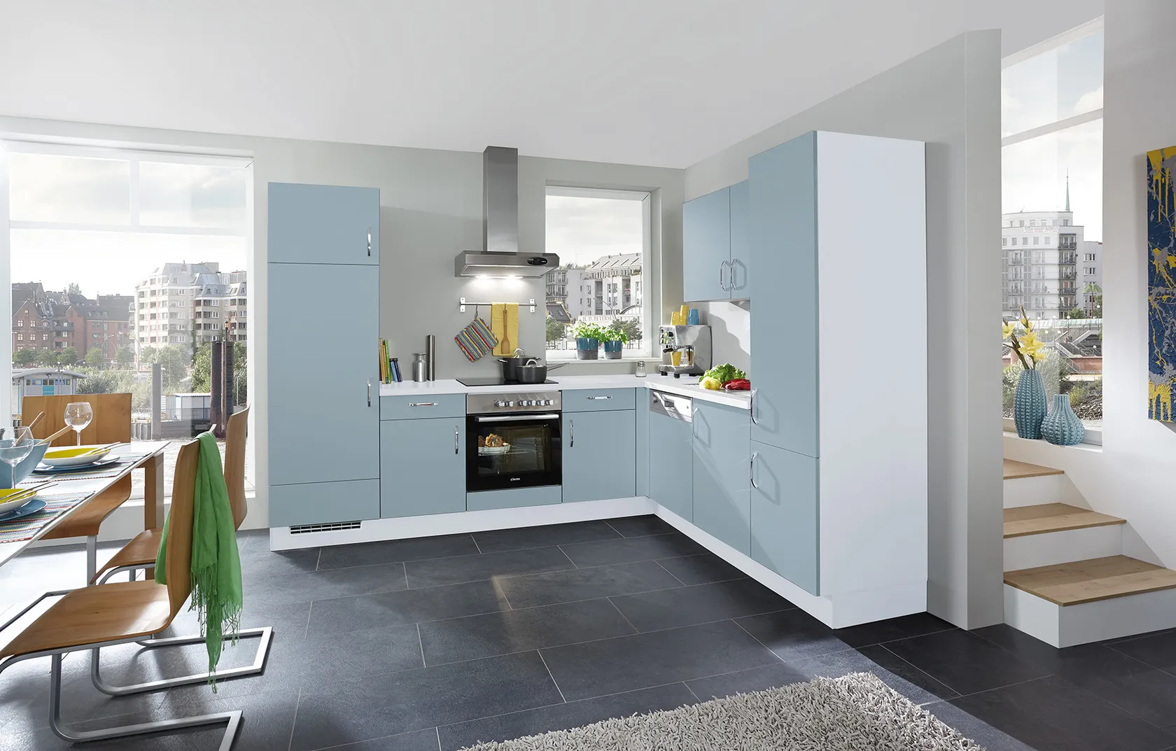 Kutchenhaus Touch Lacquered, Aqua 3