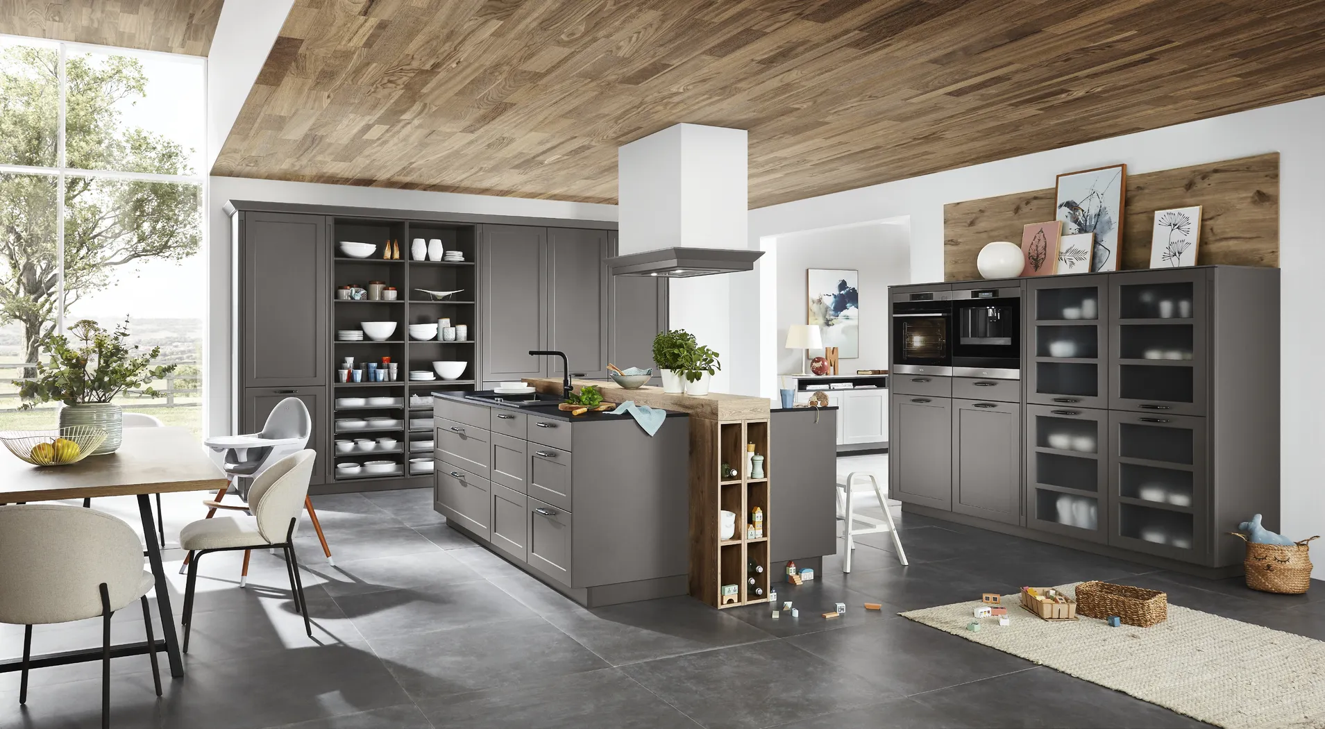 Kutchenhaus Nordic Slate Grey Matt 0